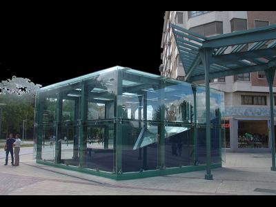 Plaza y Parking Pío XII  de Palencia 